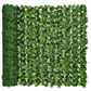 Faux Ivy Privacy Screen Panel - Indoor/Outdoor Green Leaf Garden Decoration for Home and Balcony