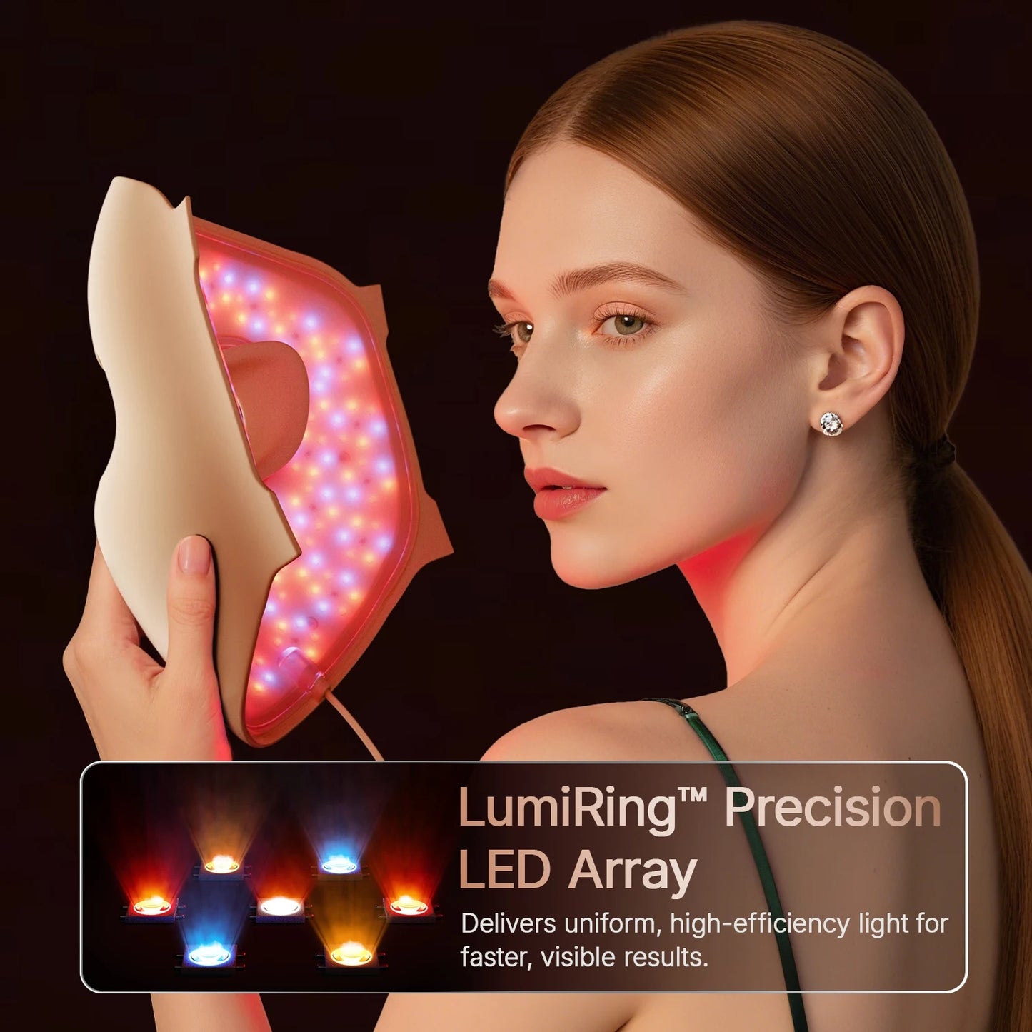 LED Light Therapy Mask 4D Facial Device Anti Aging And Acne Care Fall 2026 Skincare Trend