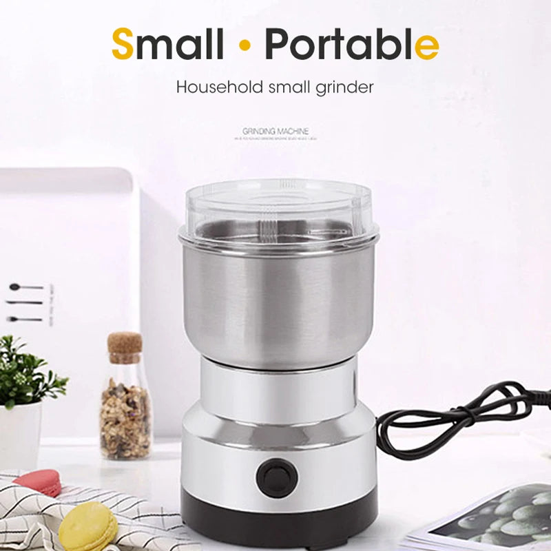 Coffee Grinder Mini Electric Stainless Ultrafine 300ml