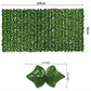 Faux Ivy Privacy Screen Panel - Indoor/Outdoor Green Leaf Garden Decoration for Home and Balcony