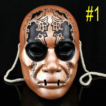 Harry Potter Dooddoenermasker van kunsthars voor cosplay, gemaskerd bal, Halloween en carnaval, Malfoy-rekwisiet 2026