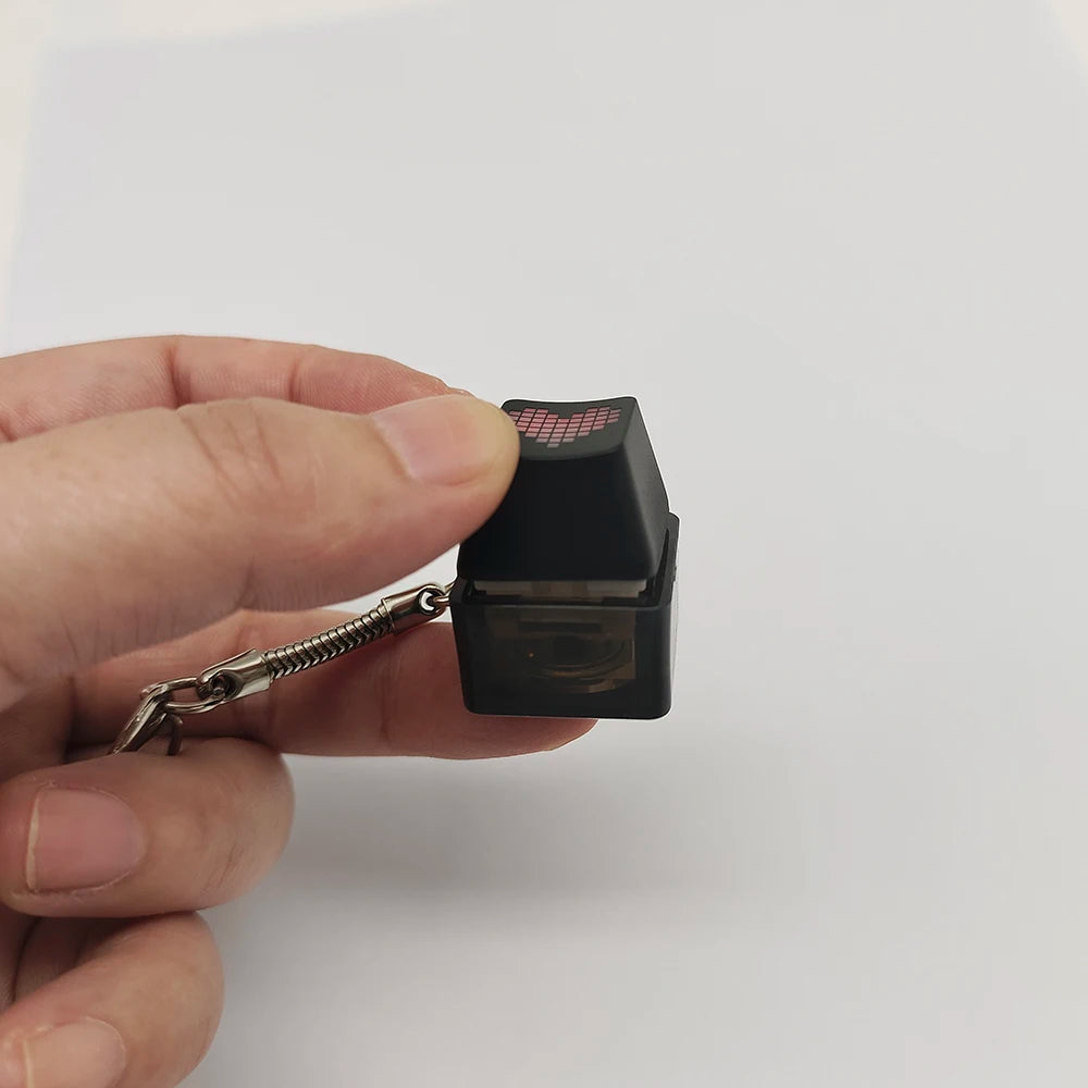 Mechanical Keyboard Keychain RGB Mini Tester Stress Toy