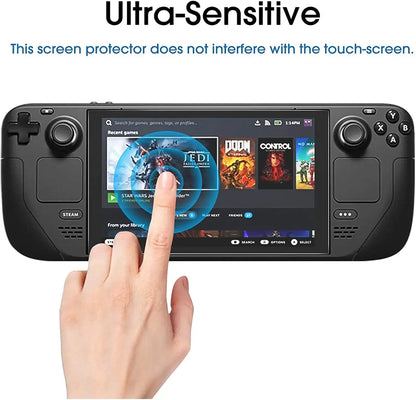 Protector de pantalla de vidrio templado de 7 pulgadas para OLED portátil