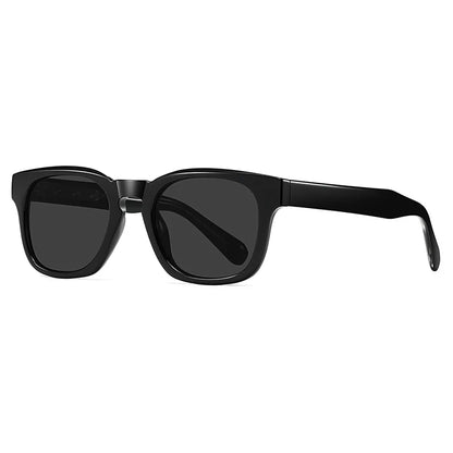 Retro square unisex sunglasses – UV400 gradient lenses, vintage style, travel and beach
