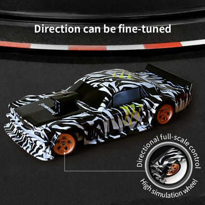 Høyhastighets 2,4G RC Drift Car - 4WD fjernkontroll miniracing leketøy for gutter, gaveide