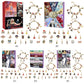 Christmas DIY Jewelry Making Kit - 24 Days Taylor Bracelets Advent Calendar Gift 2024