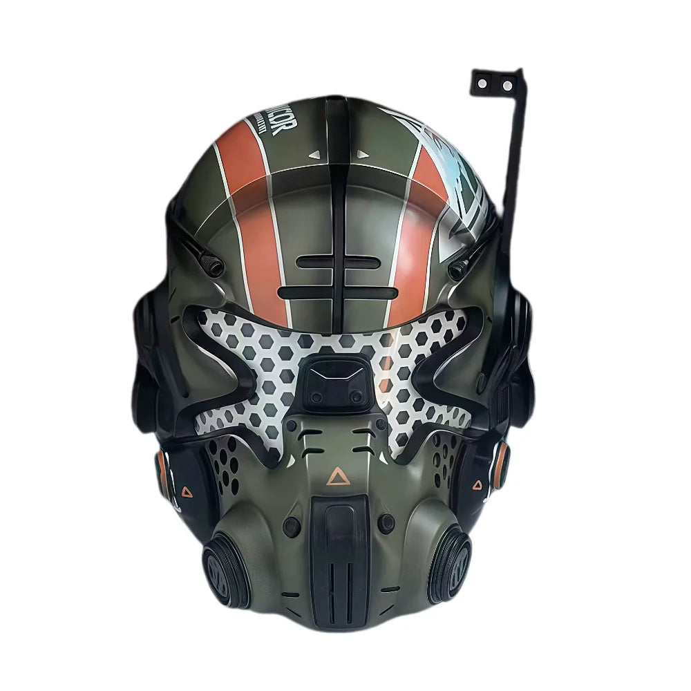 Titanfall Jack Cooper LED-verlichte cosplayhelm van hars, Halloweenkostuummasker voor volwassenen 2026
