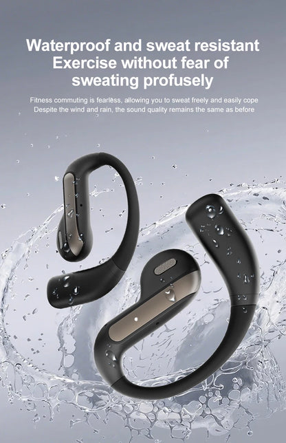 AI Translation Earbuds With Noise Canceling Ear Hook Sports