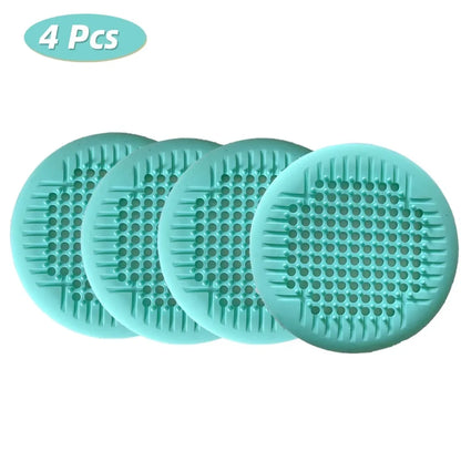 Shower Drain Hair Catcher Silicone Drain Cover - Suction Cup Bath Tub Strainer, Fall 2026 Home Refresh Gift Idea
