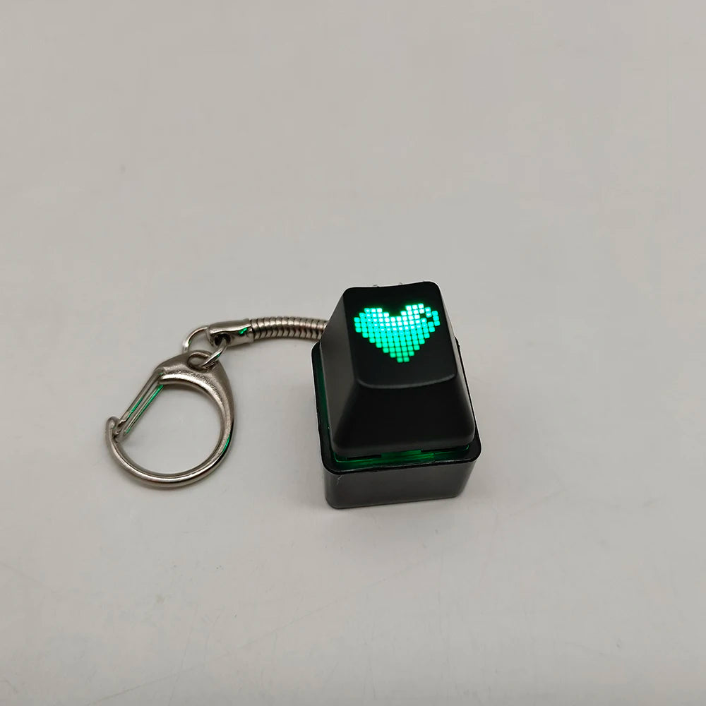 Mechanical Keyboard Keychain RGB Mini Tester Stress Toy