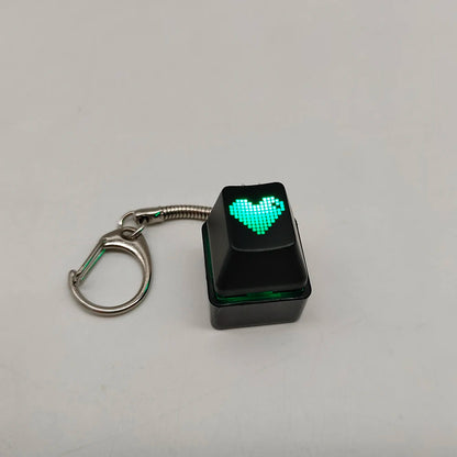 Mechanical Keyboard Keychain RGB Mini Tester Stress Toy