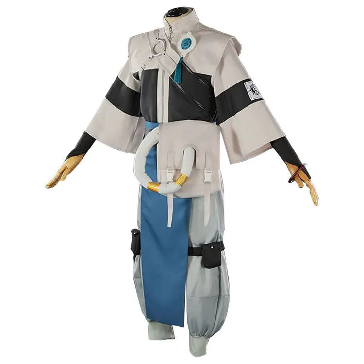 GACHIAKUTA Anime Ludo Enjin Zanka Riyo Four-Character Full Cosplay Suit Set with Wigs Halloween 2026