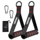 Heavy Duty D-Ring Metal Gym Handles - Fitness Equipment for Cable Machines & Resistance Bands