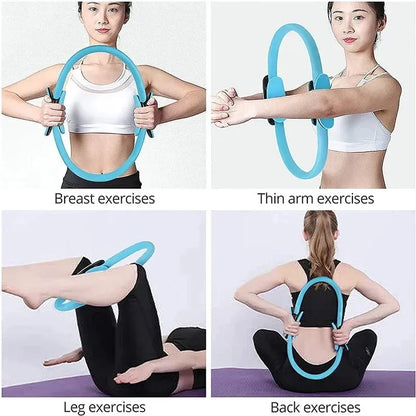 Pilates Fitness Equipment Ring - Magic Yoga Ring for Pelvic Floor Muscle Training, Home Gym Use