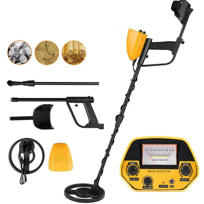 Adjustable Metal Detector - Portable Gold Finder for Treasure Hunting