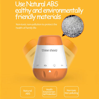 Hvid støj maskine stemmesensor baby søvn beroliger smart vuggevise lydmaskine efterår 2025 søvntræningshjælp