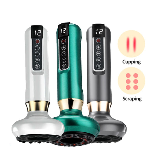 Cupping Device Massage Vacuum Therapy 6 and 12 Levels Back Meridians TikTok Viral Fall 2026 Anti Cellulite Heating