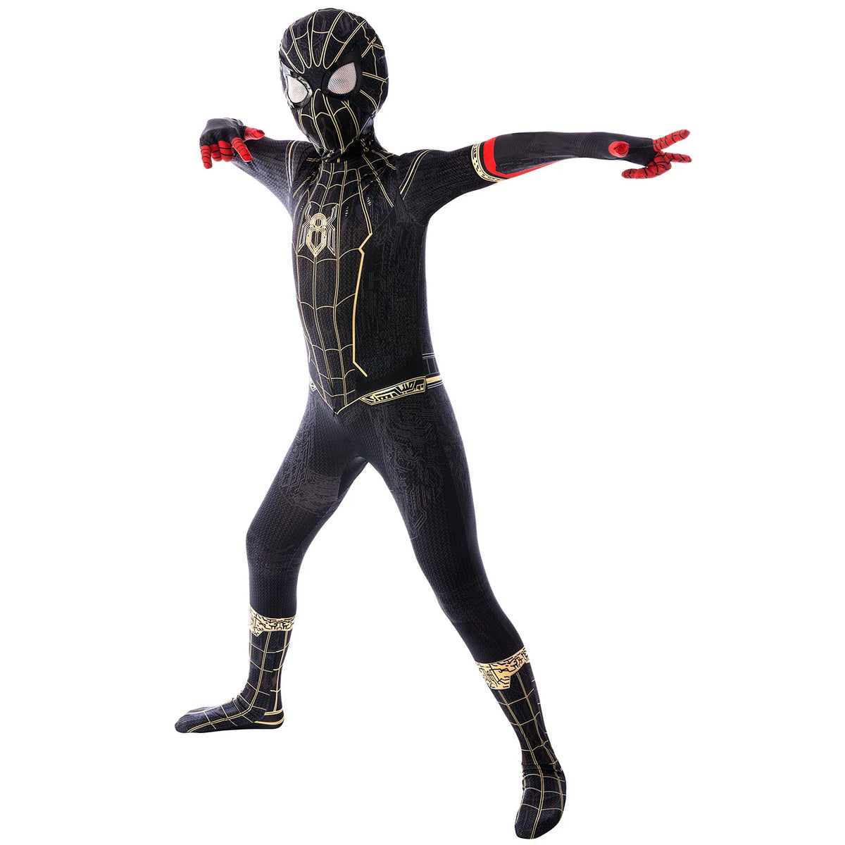 Miles Morales Spider-Man zentai-bodysuit, cosplaykostuum voor kinderen en volwassenen, superheldenkostuum Halloween 2026