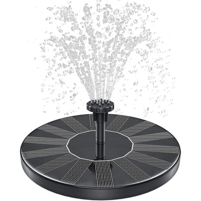 Solar Powered Floating Fountain Pump – Garden Pond Water Feature, Eco Friendly Backyard Decor