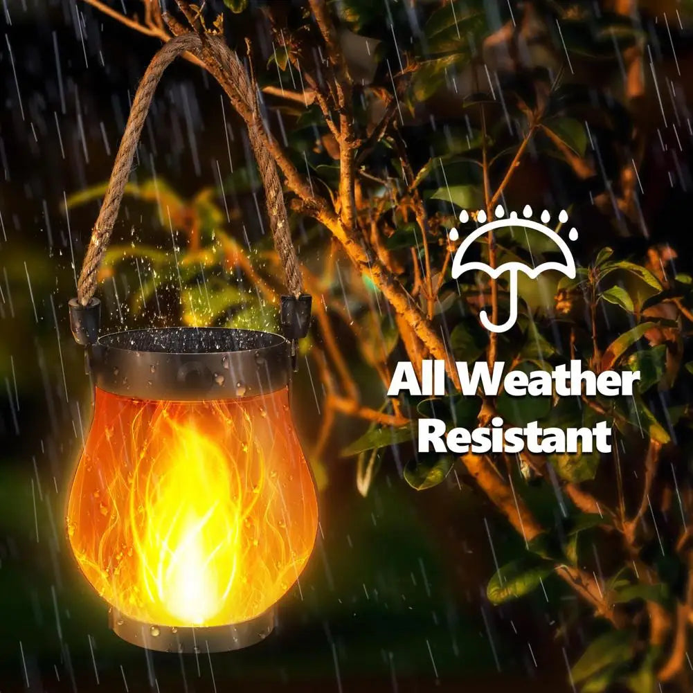 Lights4fun Set of 3 Outdoor Garden Black Candle Lanterns Battery Operated Flickering Amber LED Flame Effect Fully Waterproof Lights4fun Set of 3 Outdoor Garden Black Candle Lanterns Battery Operated Flickering Amber LED Flame Effect Fully Waterproof