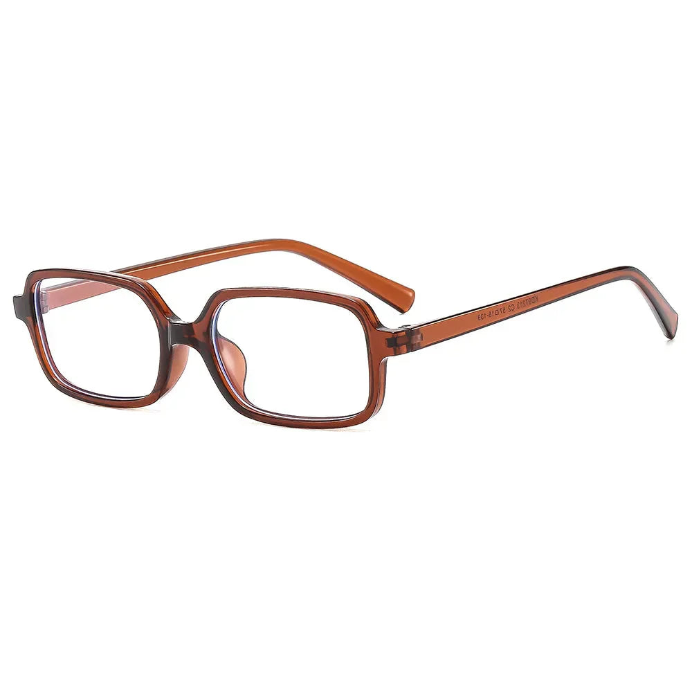 Stilvolle Damen Brille mit rechteckigem Rahmen – retro Design, anti-blaues Licht, für Büro und Alltag 13