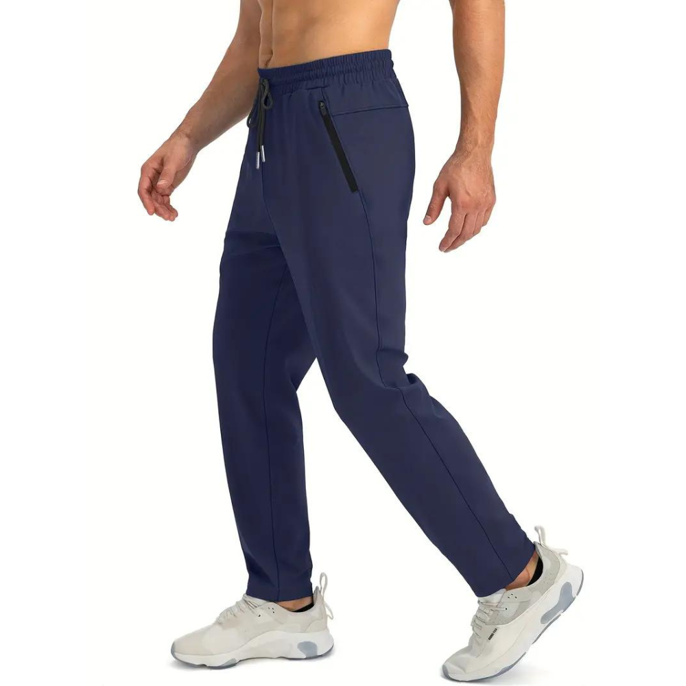 Stretchy men's joggers – breathable nylon, for training and lounging 2