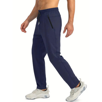 Stretchy men's joggers – breathable nylon, for training and lounging 2