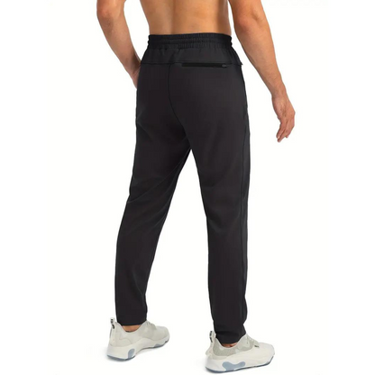 Stretchy men's joggers – breathable nylon, for training and lounging 6
