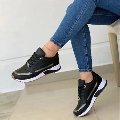 Supportive women's sneakers – stylish orthopedic design, soft materials, for everyday wear 1