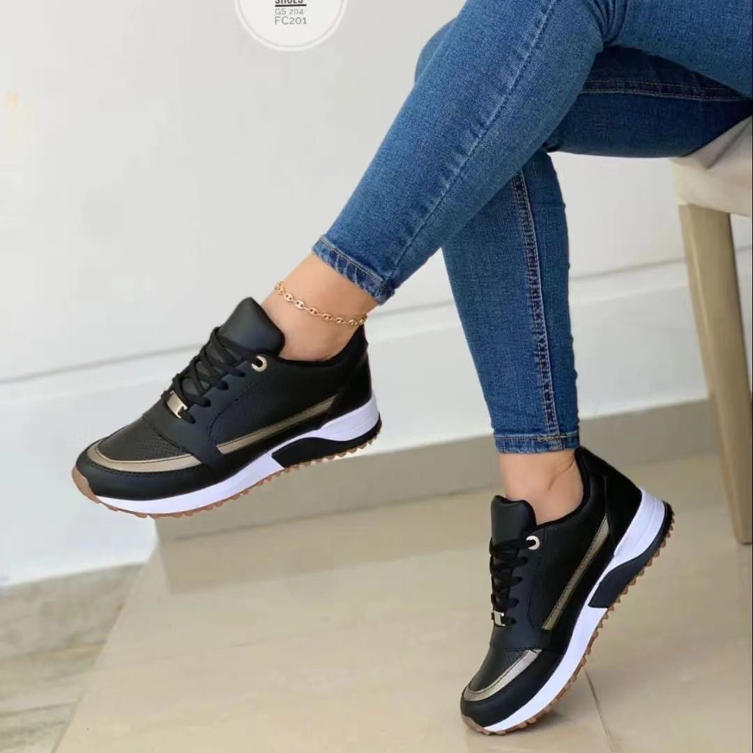 Supportive women's sneakers – stylish orthopedic design, soft materials, for everyday wear 5