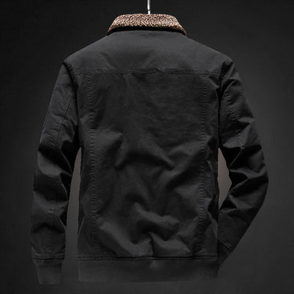 Chaqueta bomber aislante para hombre - Forrada con sherpa, para invierno