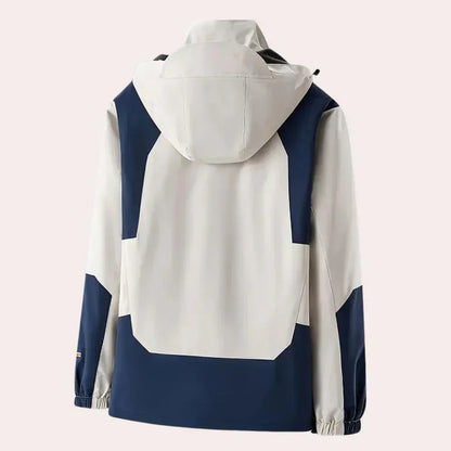 Wasserdichte Herren Kapuzenjacke - Leichte Hülle für Regen