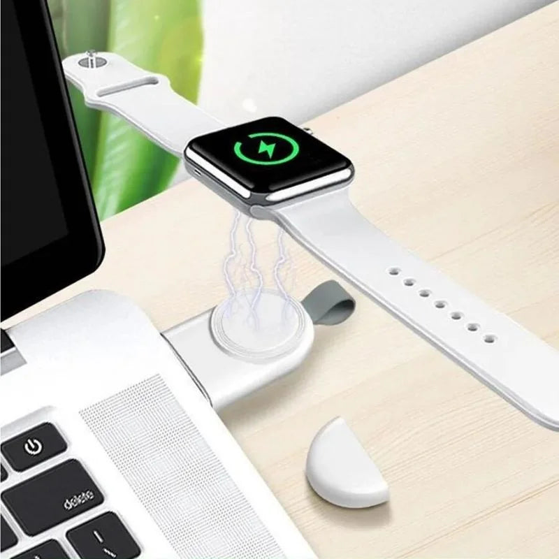 USB Horloge Oplader Compact Magnetisch Dock Reizen 2025