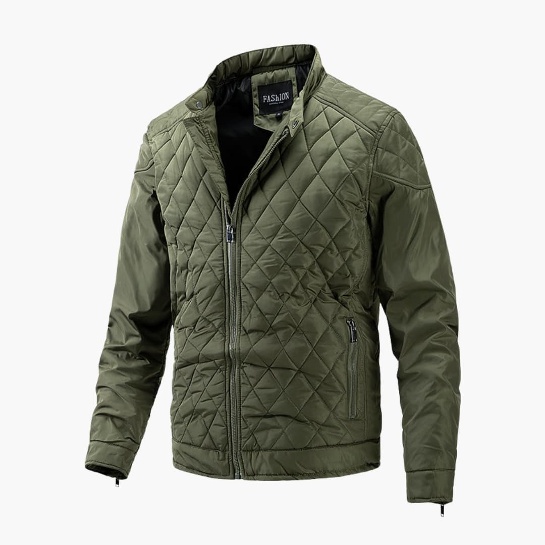 Lightweight Men's Quilted Jacket - Diamond, Insulated