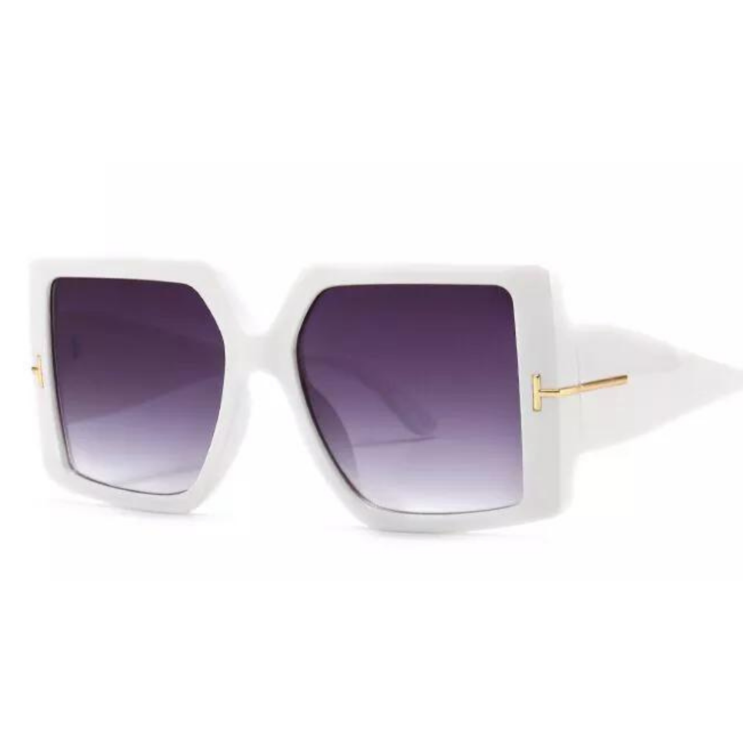 Übergroße und stilvolle Sonnenbrille für Damen – quadratisches Design, UV400-Schutz, für Sommer 2025 2