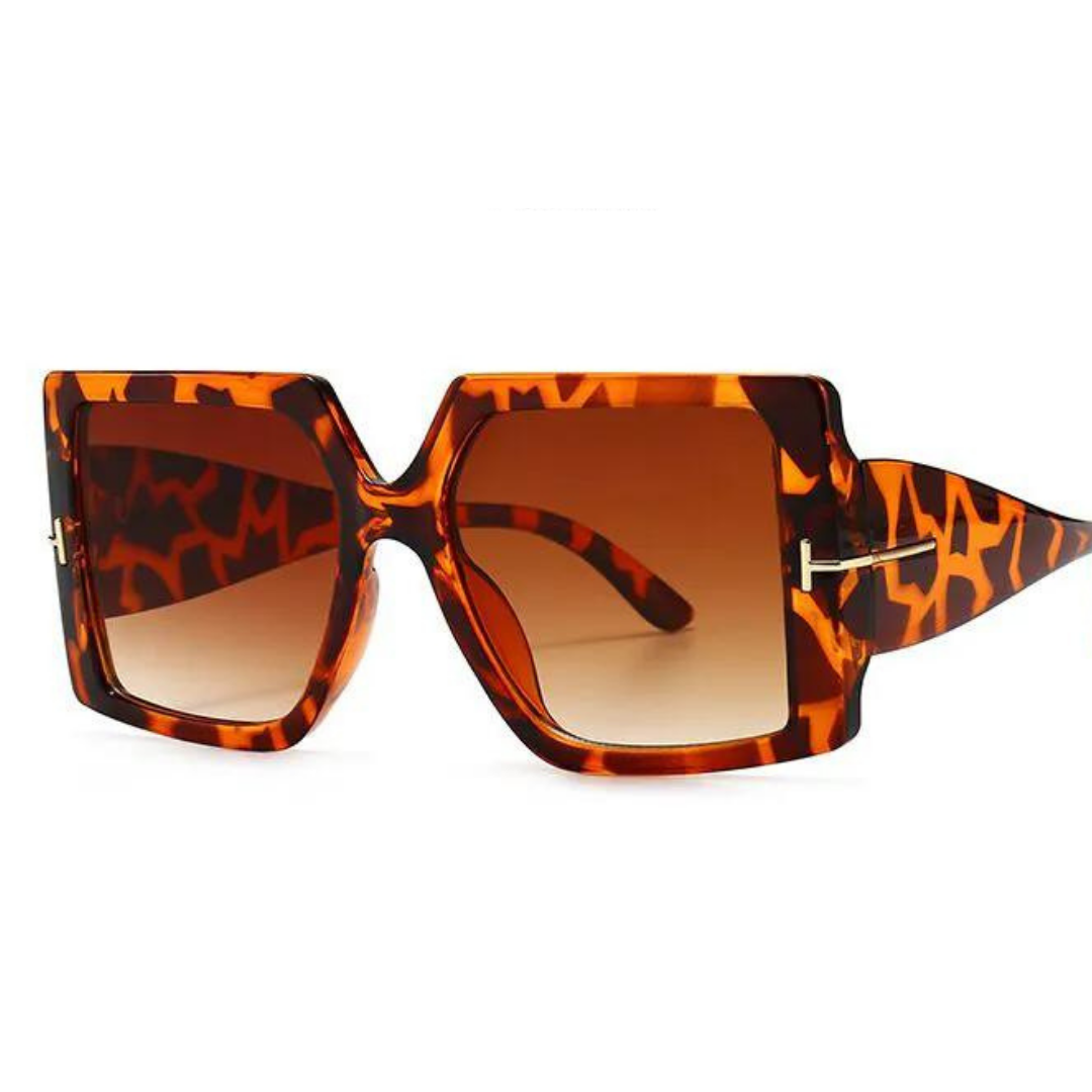 Übergroße und stilvolle Sonnenbrille für Damen – quadratisches Design, UV400-Schutz, für Sommer 2025 4