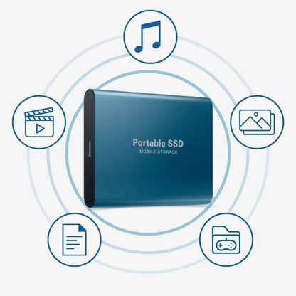 External SSD Portable USB 3.1 Ultra Fast Backup Drive