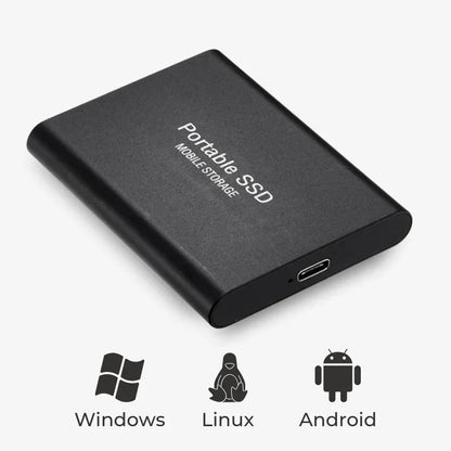 External SSD Portable USB 3.1 Ultra Fast Backup Drive