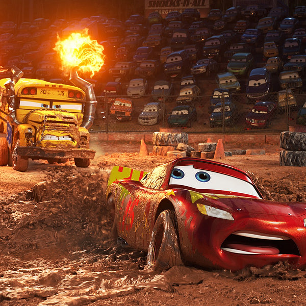 Disney Pixar Cars 3 Juego de juguetes de metal fundido a presión - 7 piezas Rayo McQueen y Jackson Storm Regalo para niños