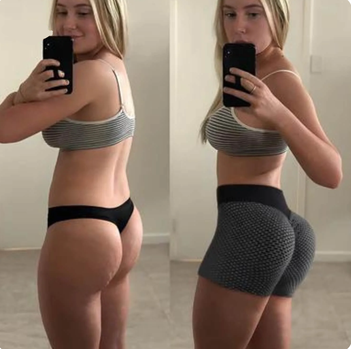 Women's Biker Shorts, Breathable Fitness Shorts with Flexible Support and Figure-Enhancing Design, Available in Various Colors-6