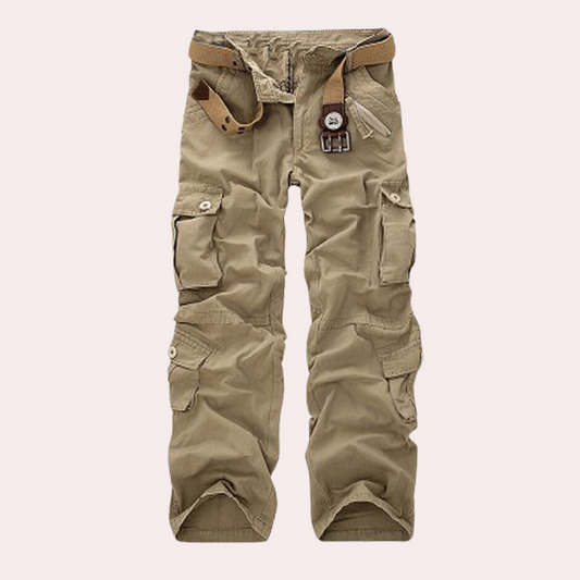 Versatile men's cargo pants – comfortable fit, durable fabric, for outdoor adventures 0