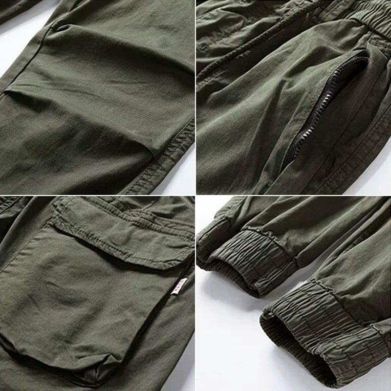 Versatile men's cargo pants – modern fit, stretchy fabric, for outdoor adventures 4