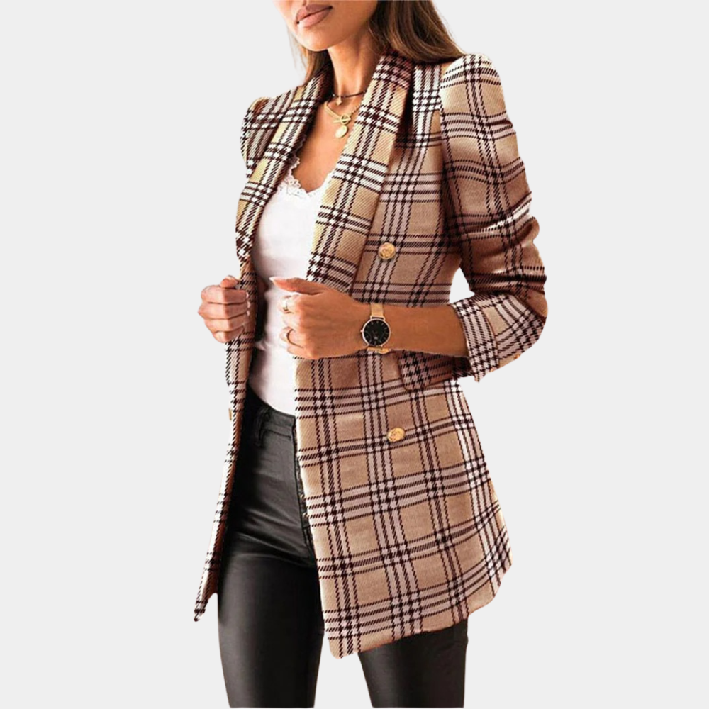 Versatile women’s blazer – chic tailored design, durable fabric, for work or casual outings 3