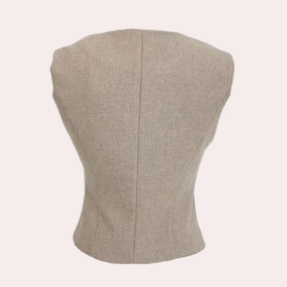 Vielseitiges Damen 3-teiliges Anzugset – Blazer, Gilet, Hose, für Business und Abendveranstaltungen 3