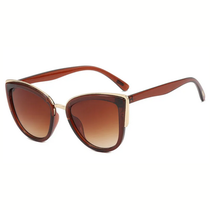 Vintage Katzenaugen Sonnenbrille für Damen – UV400 Schutz, trendiges Design, für Sommer 2025 2