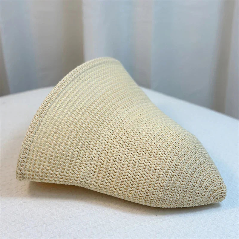 Lightweight Women's Bucket Hat - Retro Straw, Summer