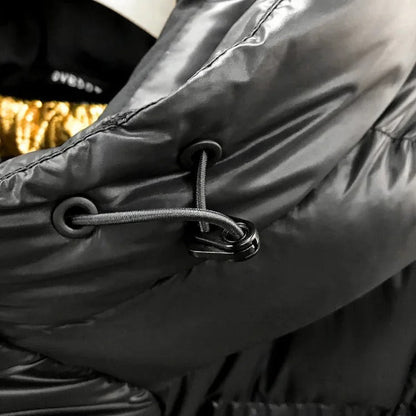 Warm Women’s Down Coat - Long Quilted, Winter Ready