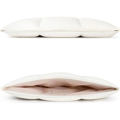 Water-Resistant Quilted Laptop Sleeve with Plush Padding and Shockproof Protection for 14-16 Inch Devices 1