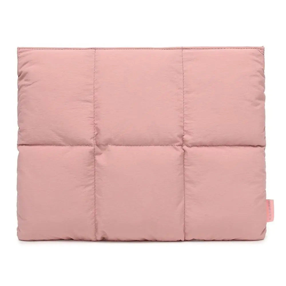 Water-Resistant Quilted Laptop Sleeve with Plush Padding and Shockproof Protection for 14-16 Inch Devices 6