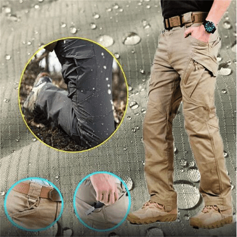 Waterproof & supportive men’s tactical pants – durable design, breathable fabric, for outdoor adventures 1